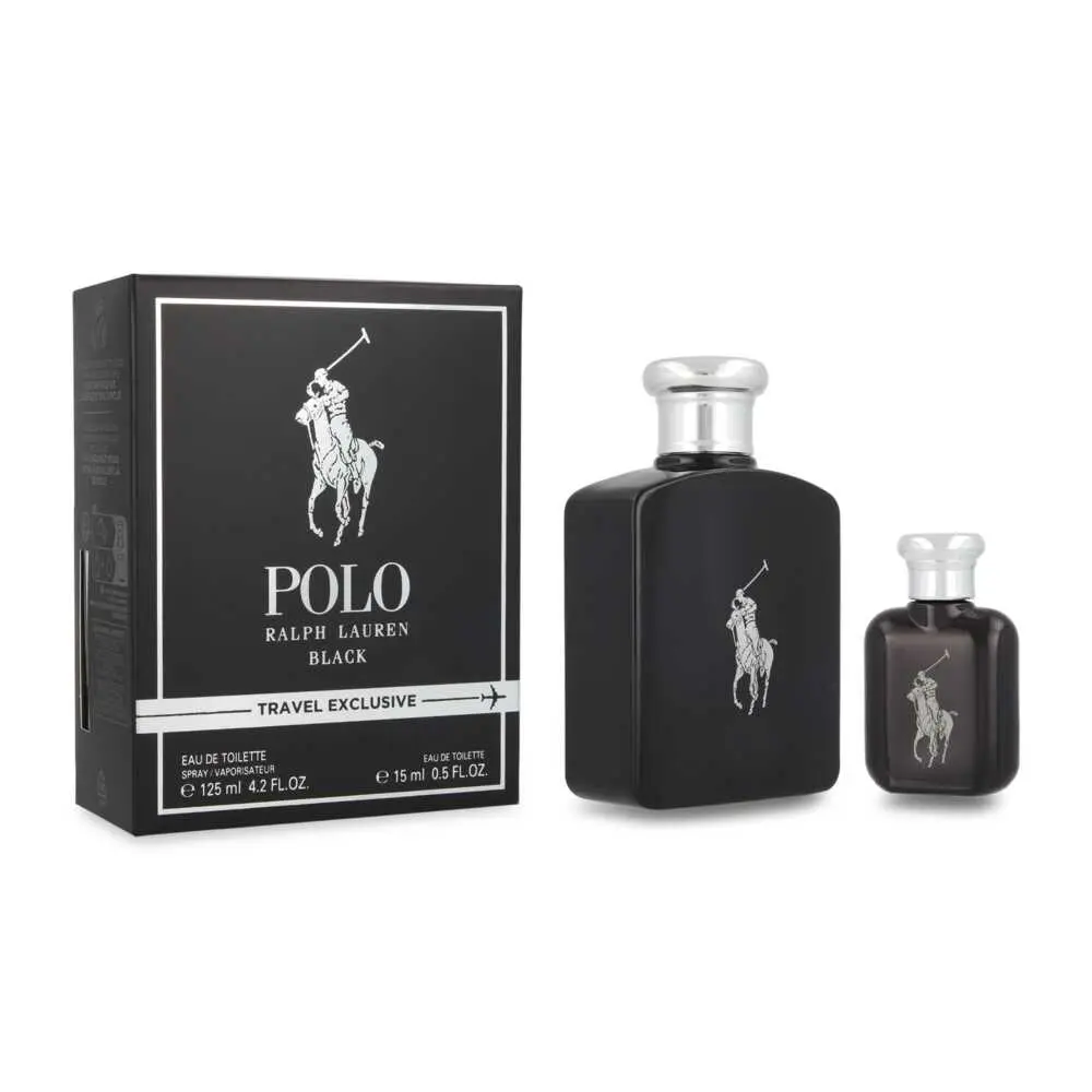 Set Polo Black 2Pzs 125Ml Edt Spray/ 15Ml Edt